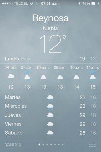 Clima en Reynosa